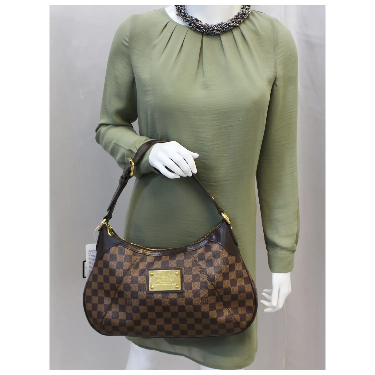 LOUIS VUITTON Thames GM Damier Ebene Shoulder Bag