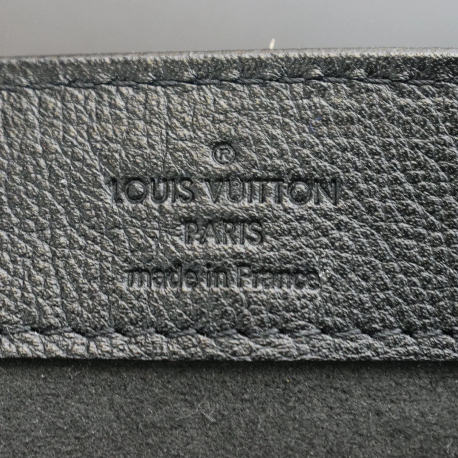 LOUIS VUITTON Very One Handle Calfskin Monogram Shoulder Bag Black
