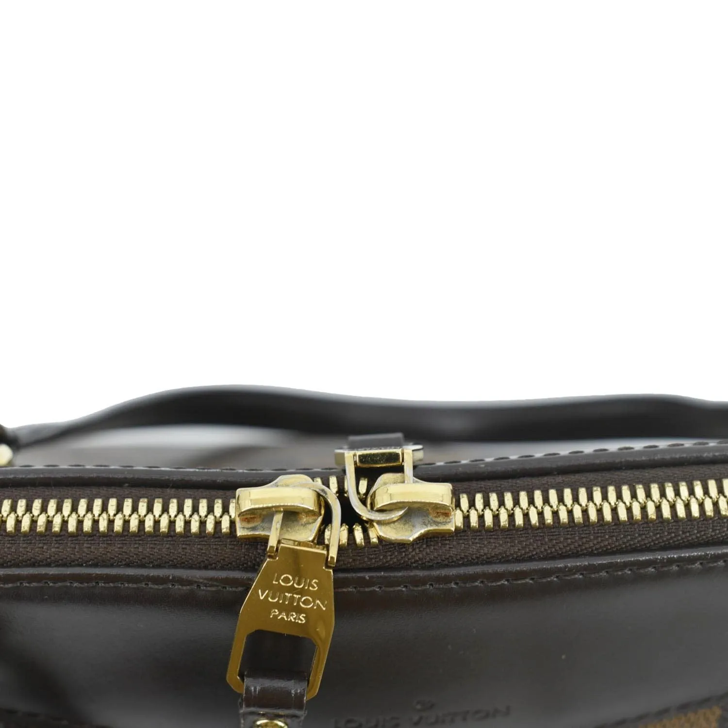 LOUIS VUITTON Westminster PM Damier Ebene Shoulder Bag Brown
