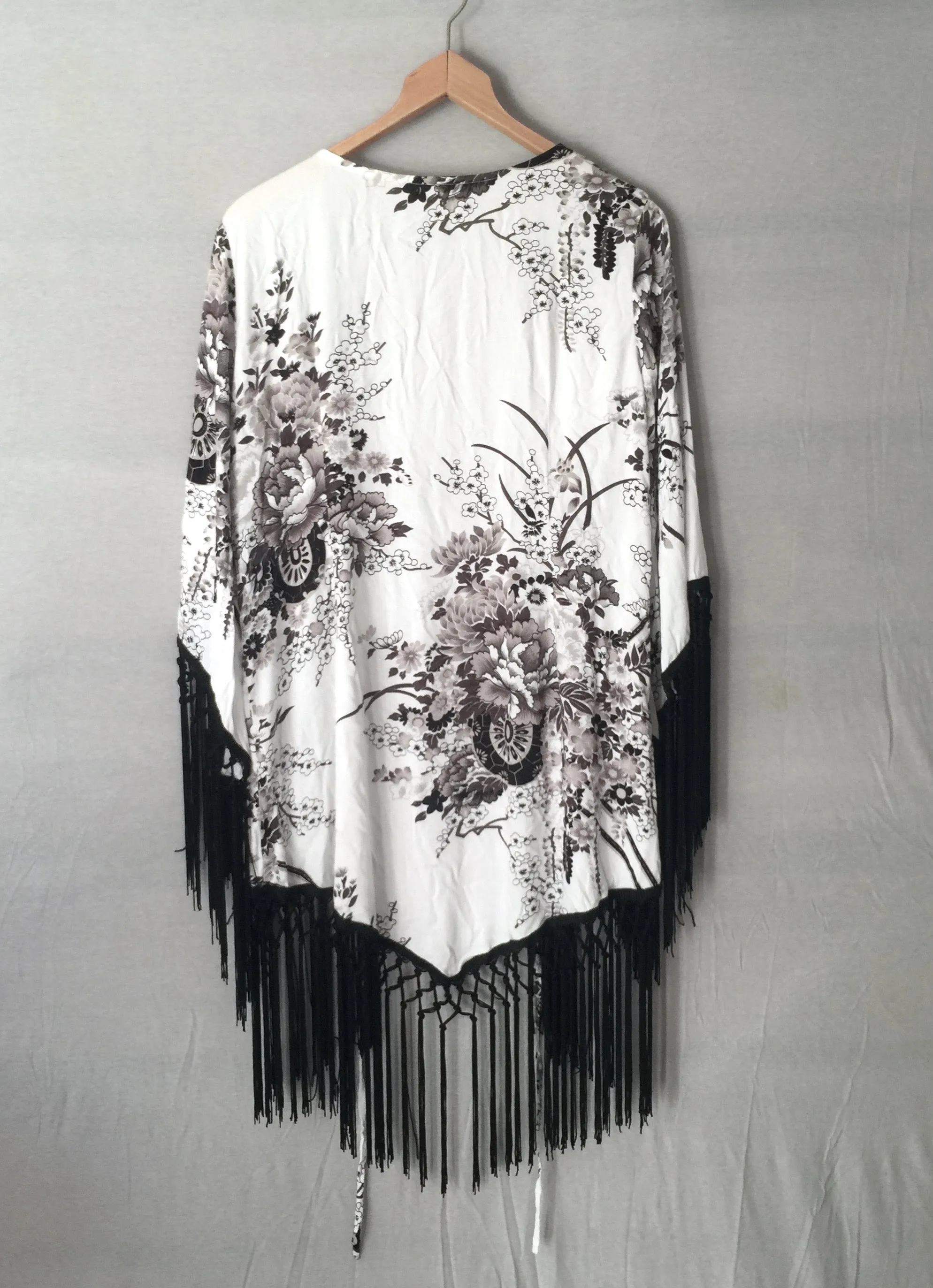 Lucy Liu Print Kimono