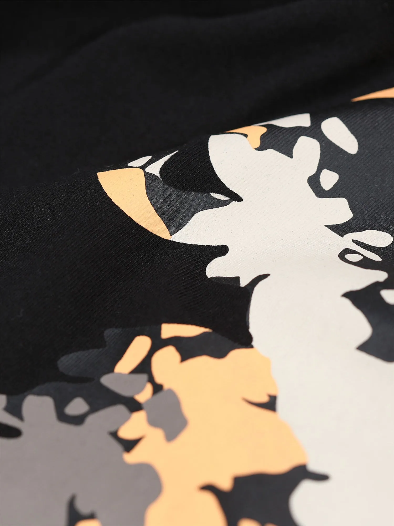 Luke 1977 M720152 Infilapenny T-shirt Black Nectarine