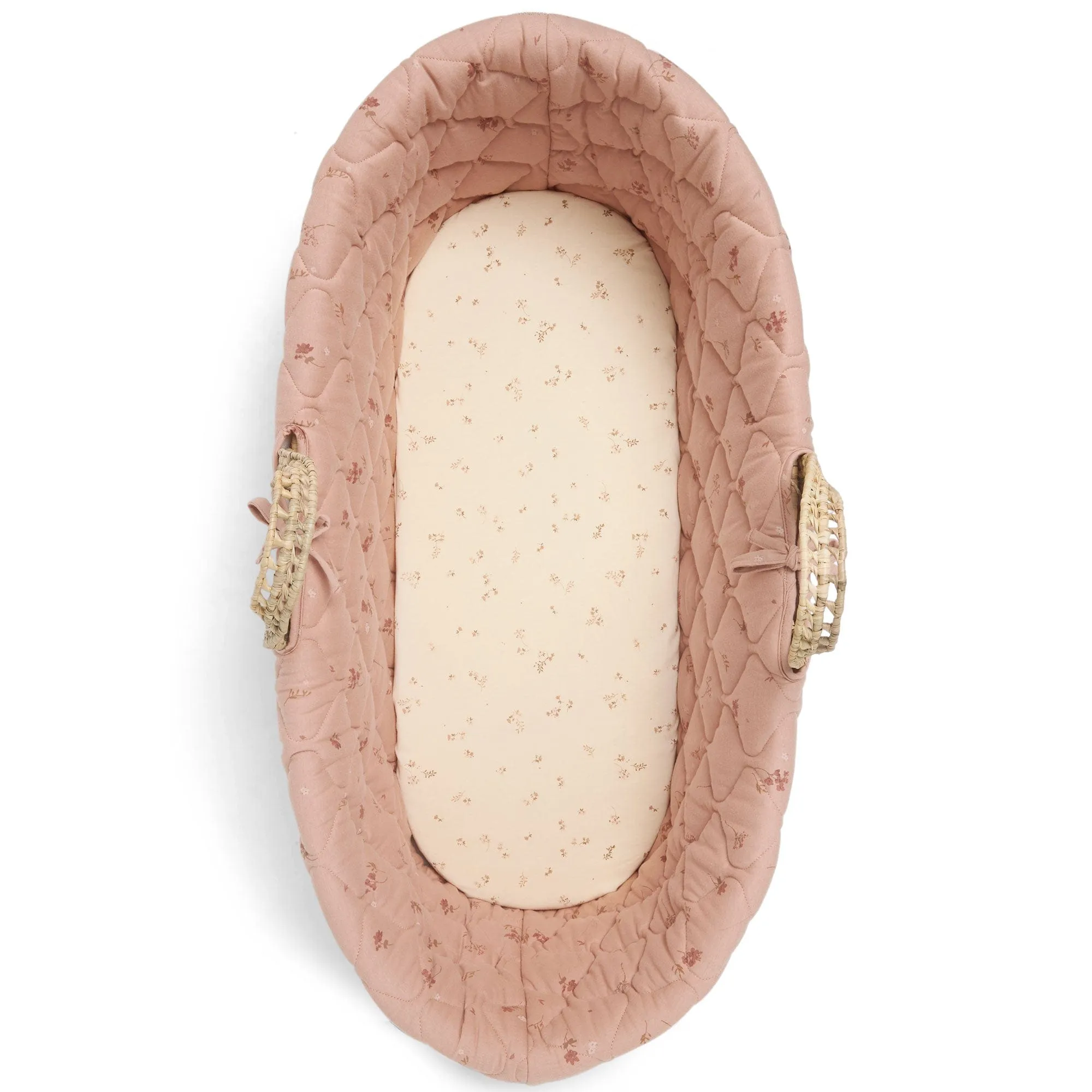 Mamas & Papas Welcome to the World Moses Basket in Wildflower
