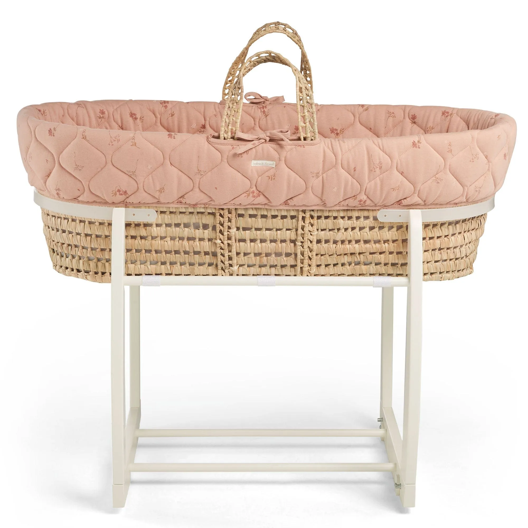 Mamas & Papas Welcome to the World Moses Basket in Wildflower
