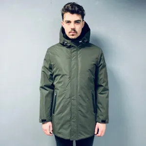 Markup Military Green Parka
