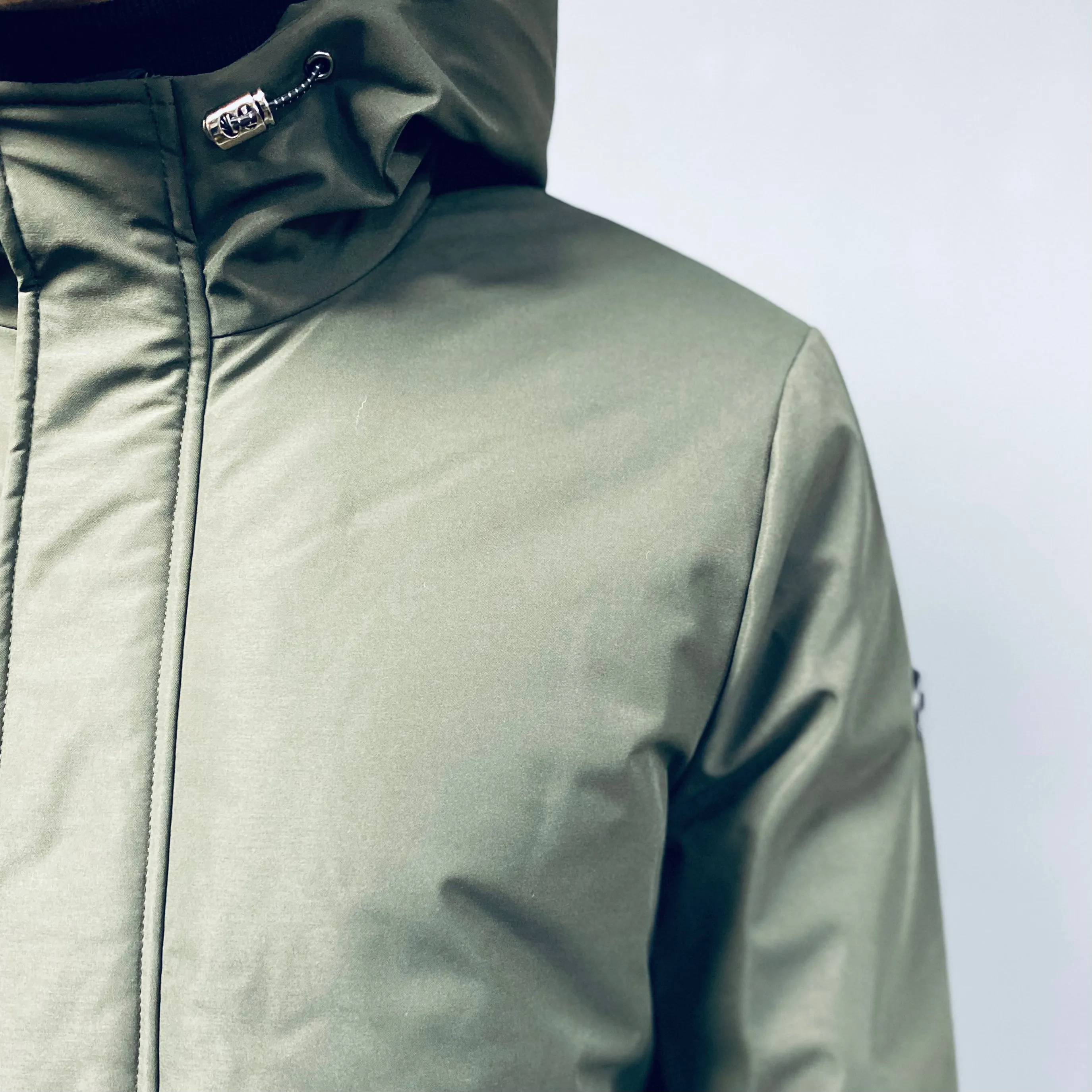 Markup Military Green Parka