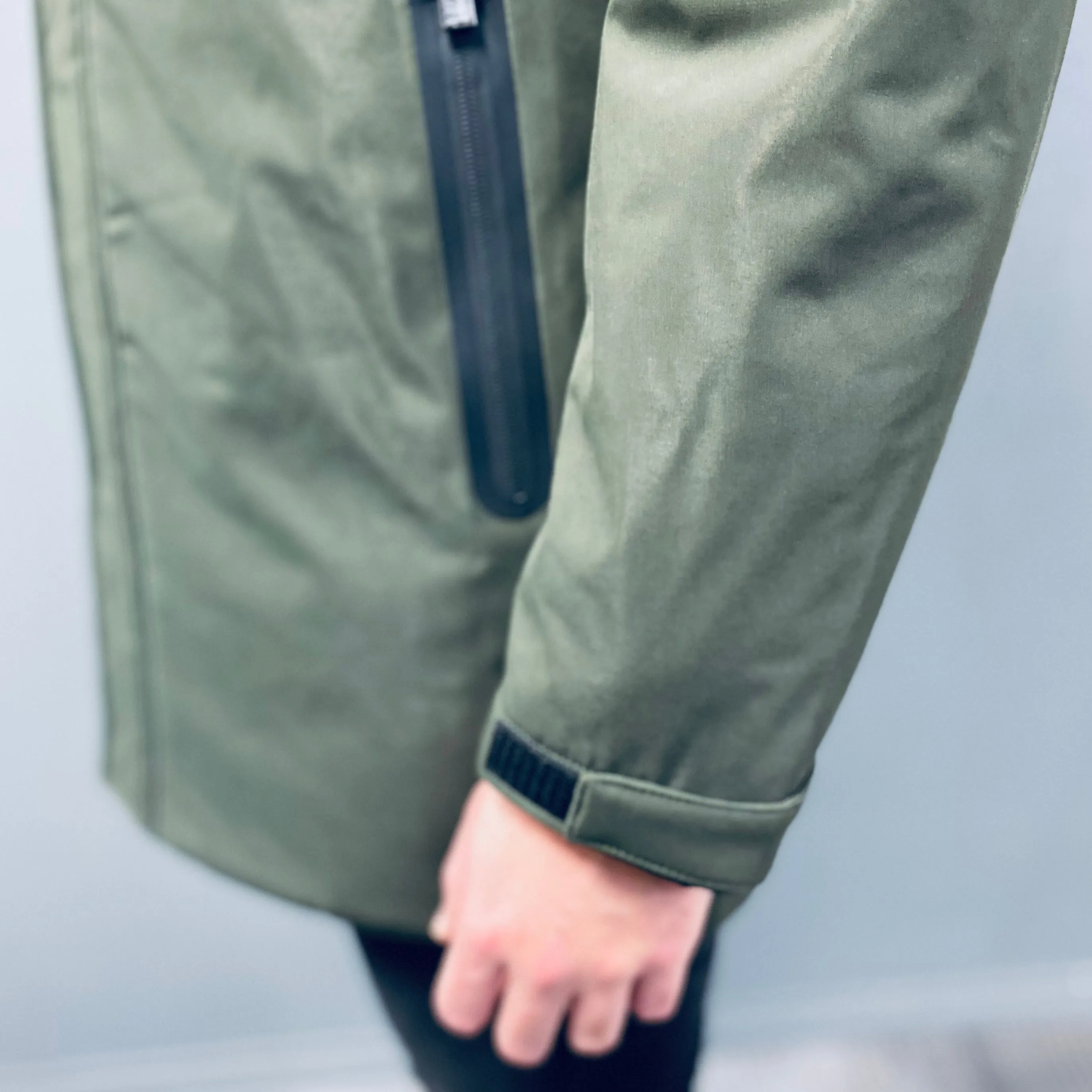 Markup Military Green Parka