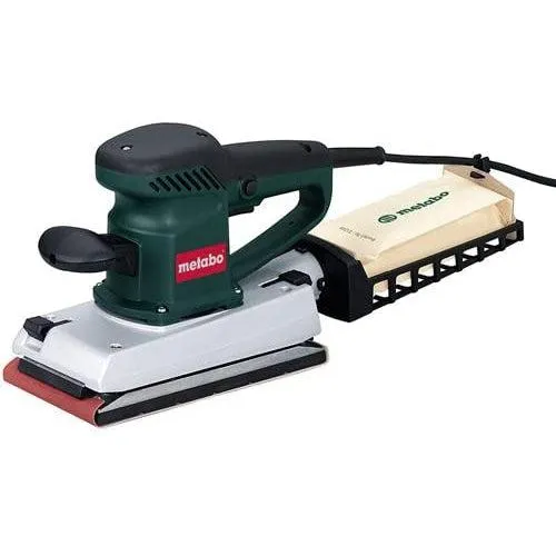 Metabo SR 358 1/2 Sheet Random Orbit Flat-Bed Sander 240V بدون كرتون