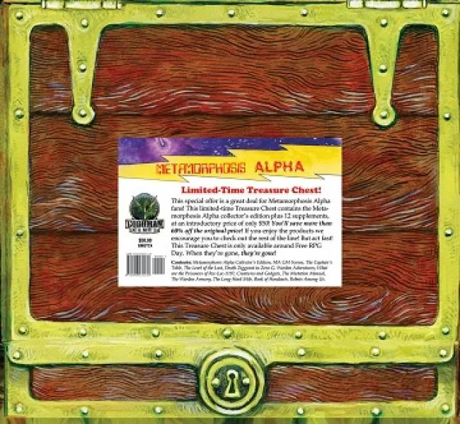 Metamorphosis Alpha Treasure Chest