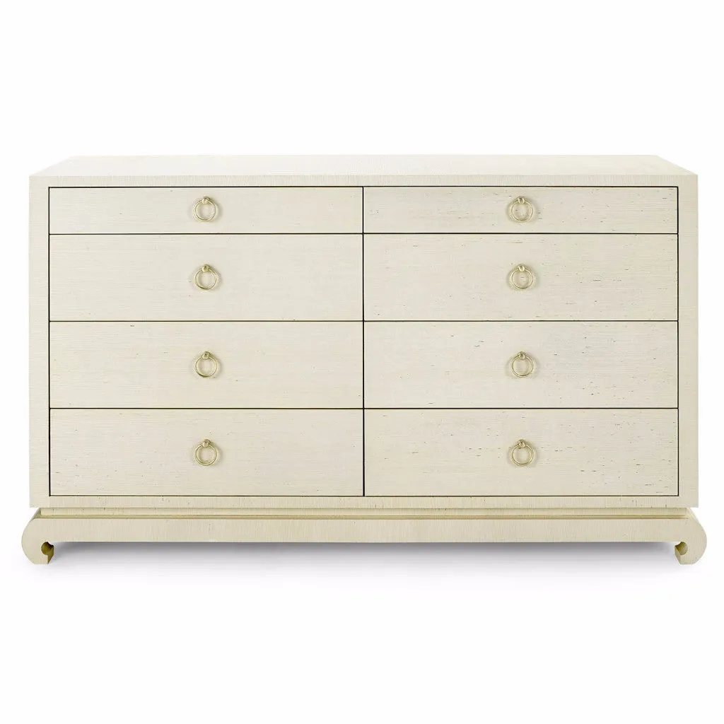 Ming Extra Large 8 Drawer, Natural - Bungalow 5