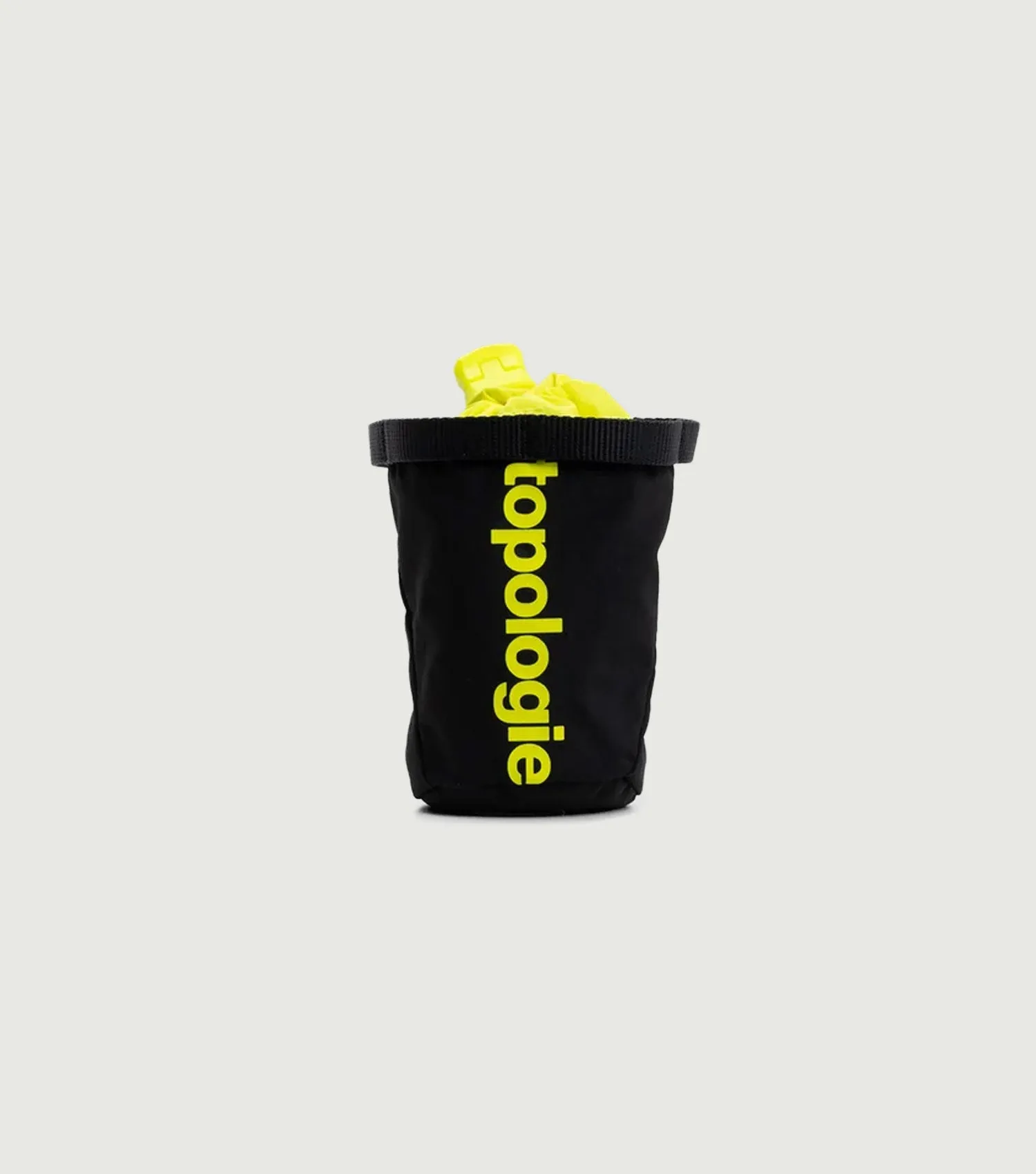 Mini Chalk Bag Black Neon Yellow
