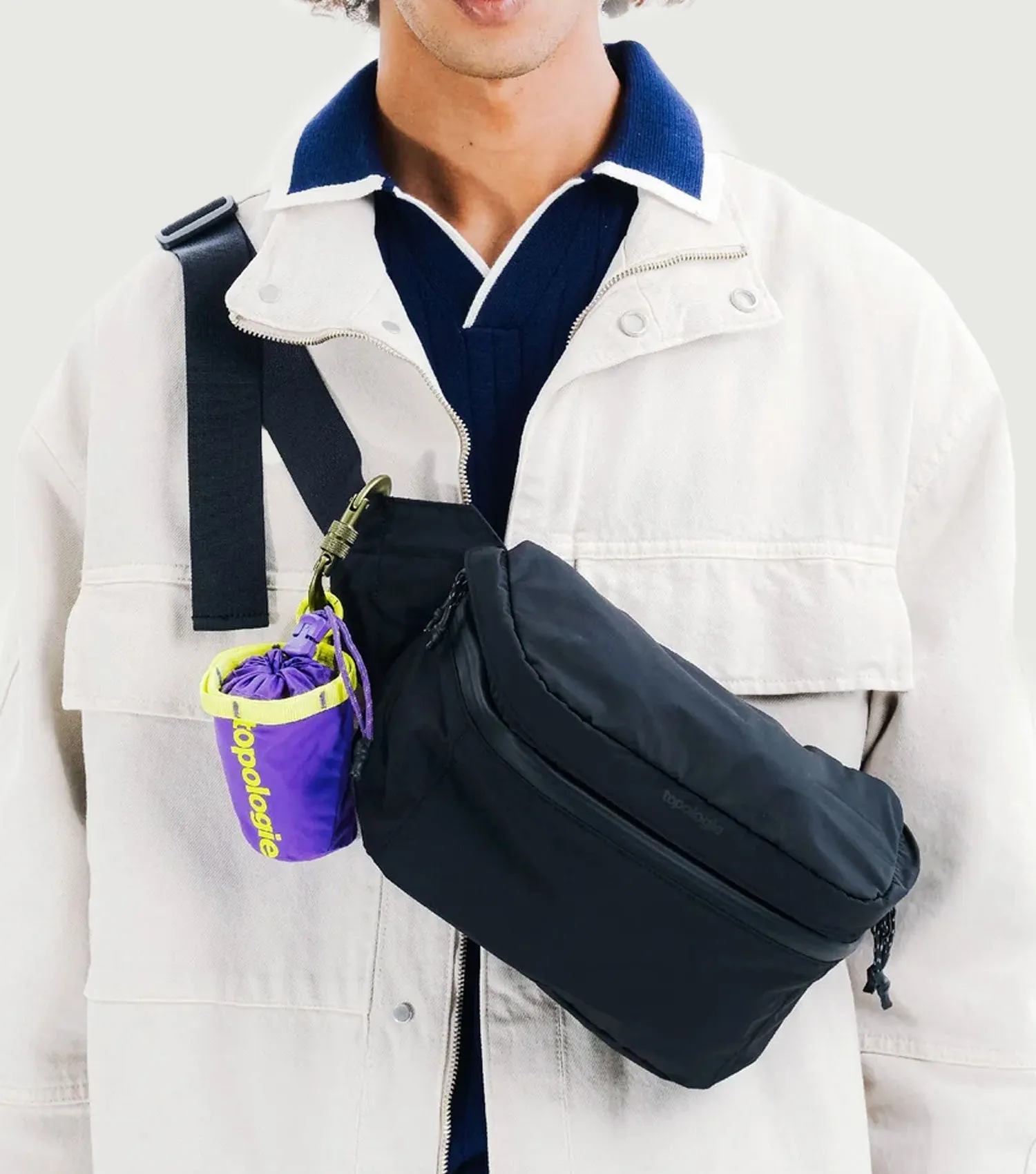 Mini Chalk Bag Electric Purple / Yellow