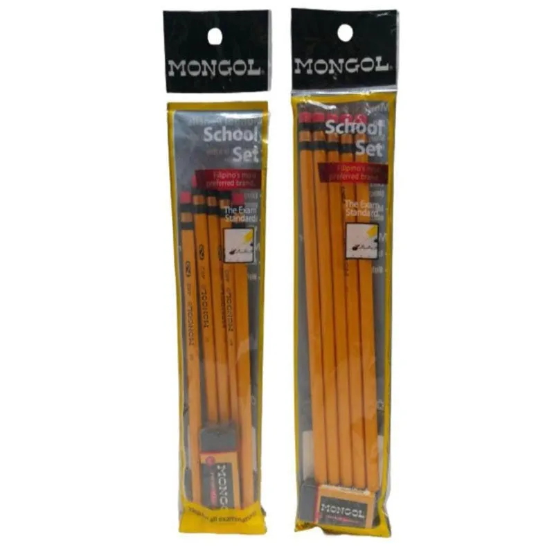 Mongol School Set with Eraser