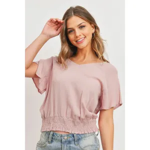 More to Come Mauve Top