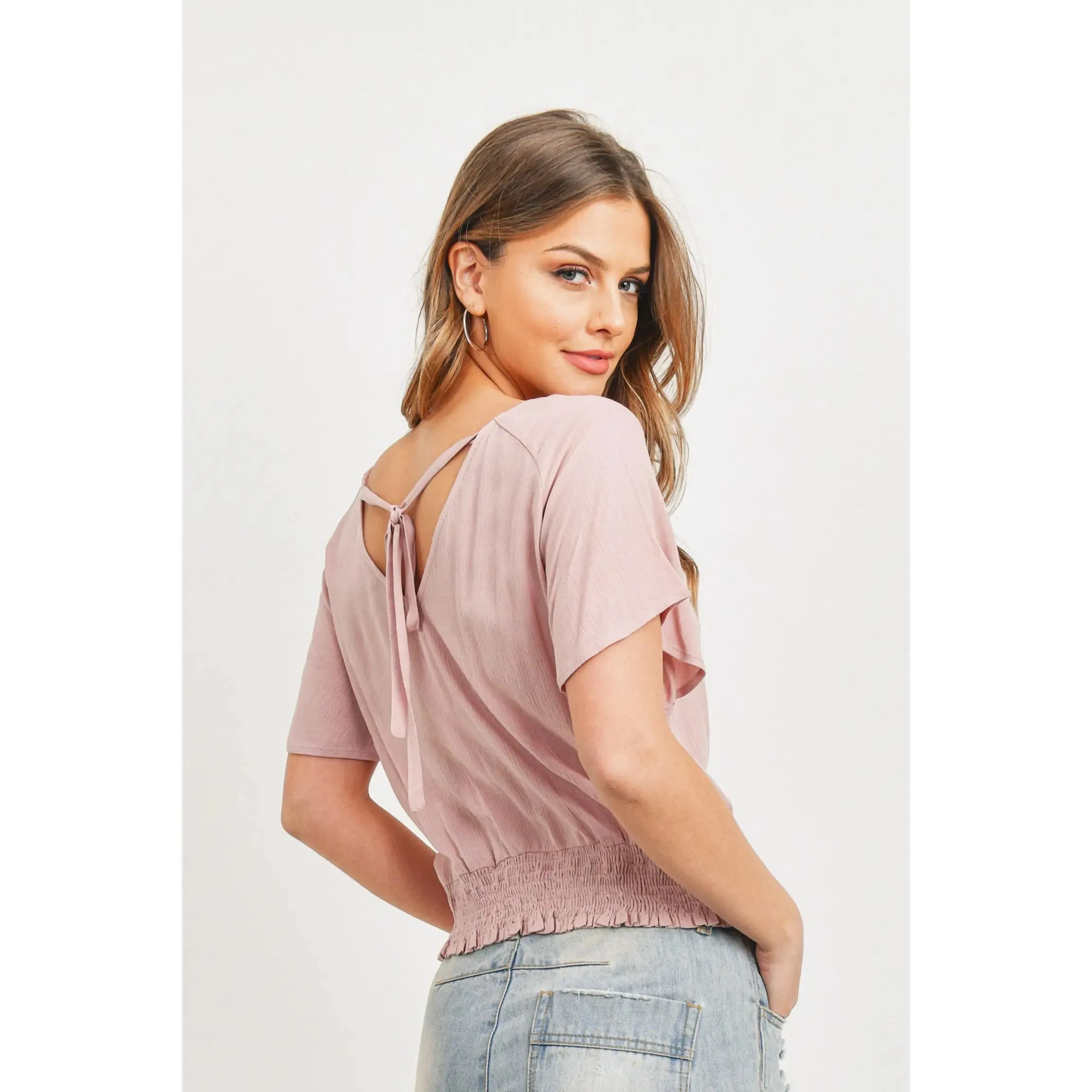 More to Come Mauve Top