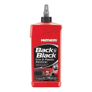 Mothers Back to Black Trim and Plastic Restorer 12 oz.
