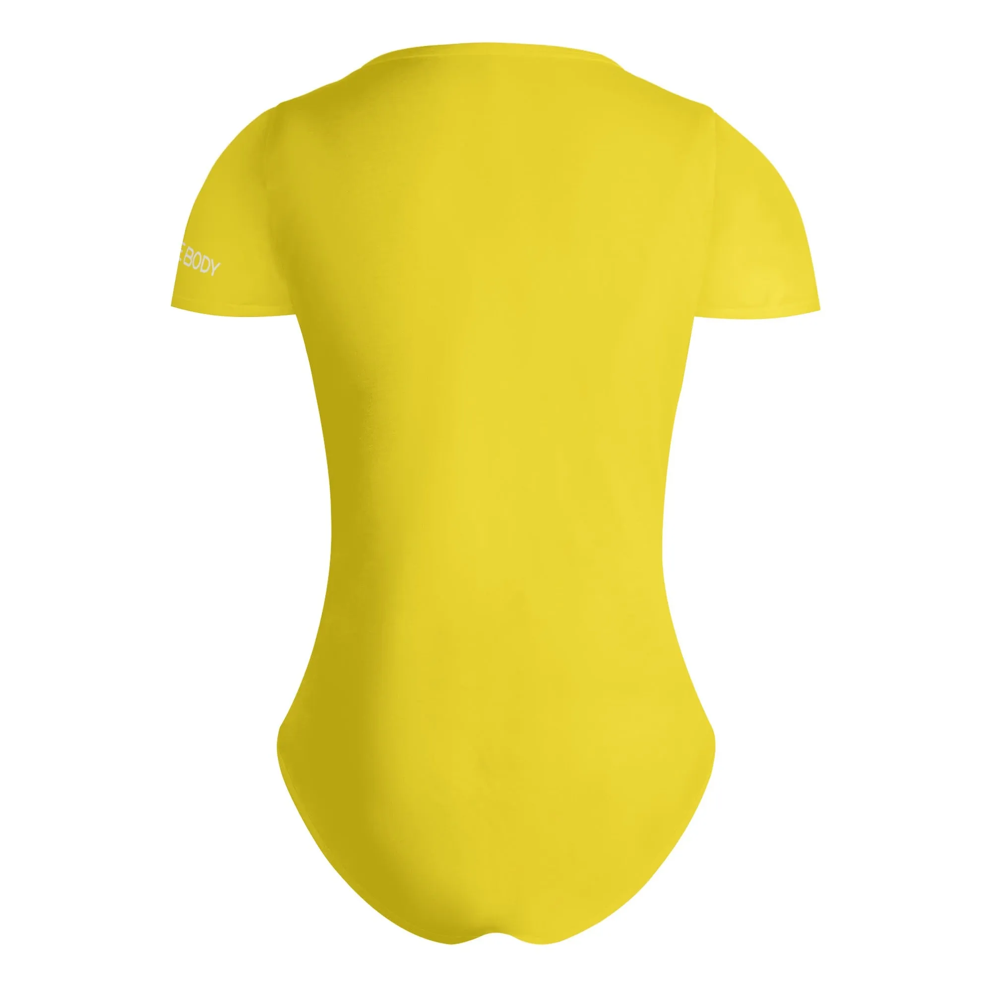 Muscle Body Womens Short Sleeve Slim Fit Bodysuit