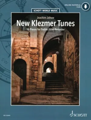 New Klezmer Tunes (16 Pieces for Treble (Alto) Recorder)