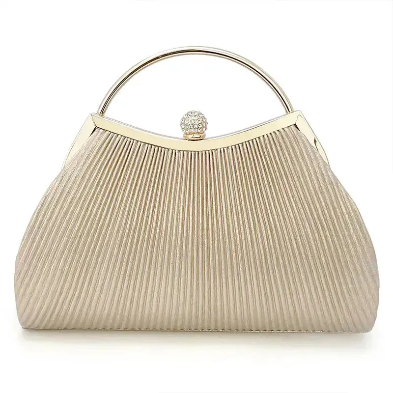 New Rhinestone Handbag Purse Silver Clutch Purses For Women,Evening Shoulder Diamond Purse Bling Crystal Bag