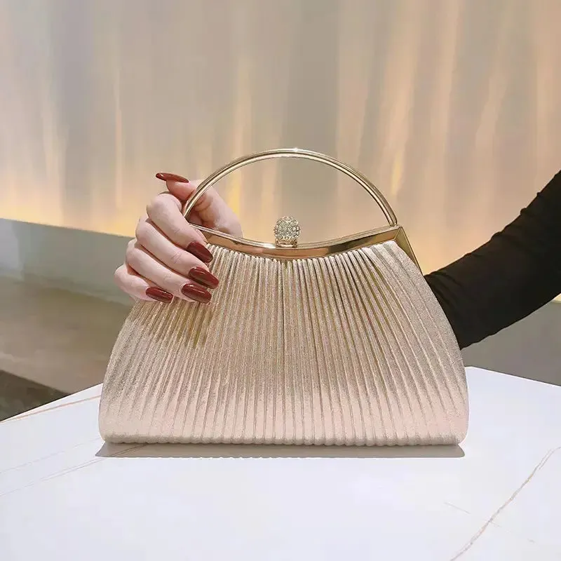 New Rhinestone Handbag Purse Silver Clutch Purses For Women,Evening Shoulder Diamond Purse Bling Crystal Bag
