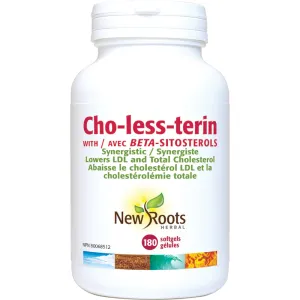 New Roots Cho-less-terin 180 Softgels