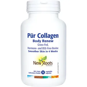 New Roots PUR Collagen Body Renew Veg Capsules