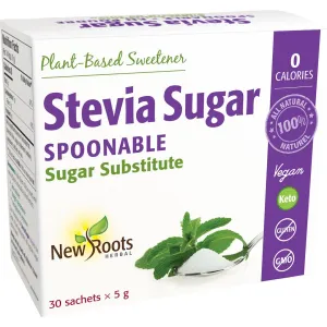 New Roots Stevia Sugar Spoonable 30 Packets