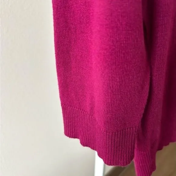 New York &amp; Company Cardigan XXL Red Dynamic Button Preppy Dark Academia Y2K Boho