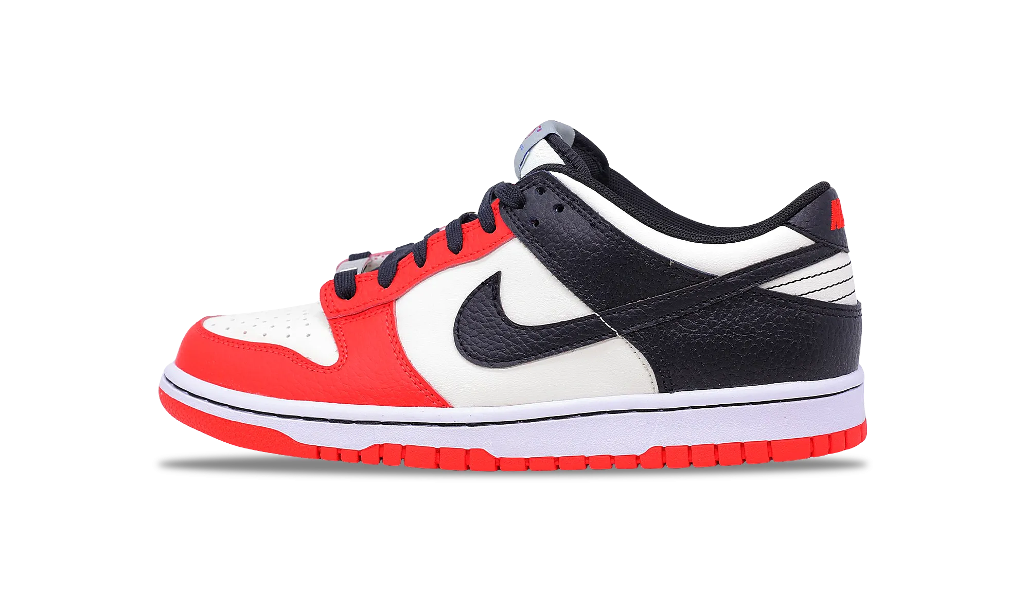Nike Dunk Low EMB x NBA 75th Anniversary GS (DO6288-100) Grade School Size 5Y-7Y