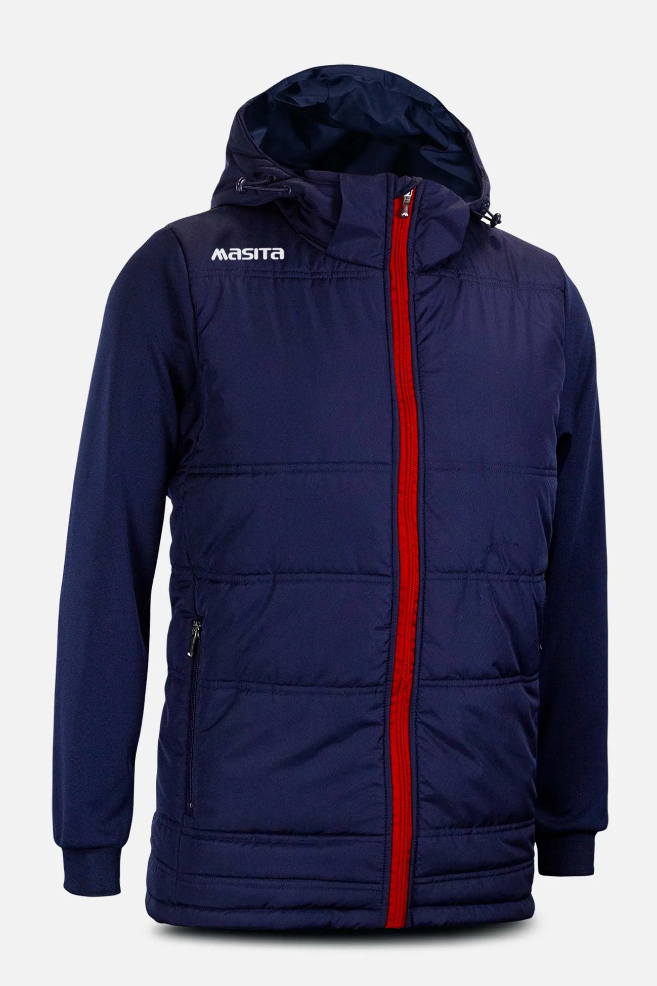 Nova Padded Jacket Navy/Red