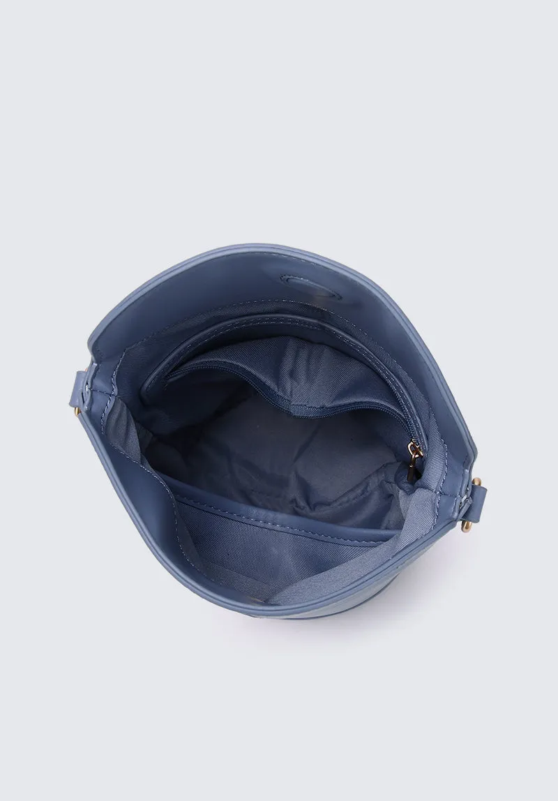 Nurita Harith Nyota Pouch Sling Bag (Steel Blue)