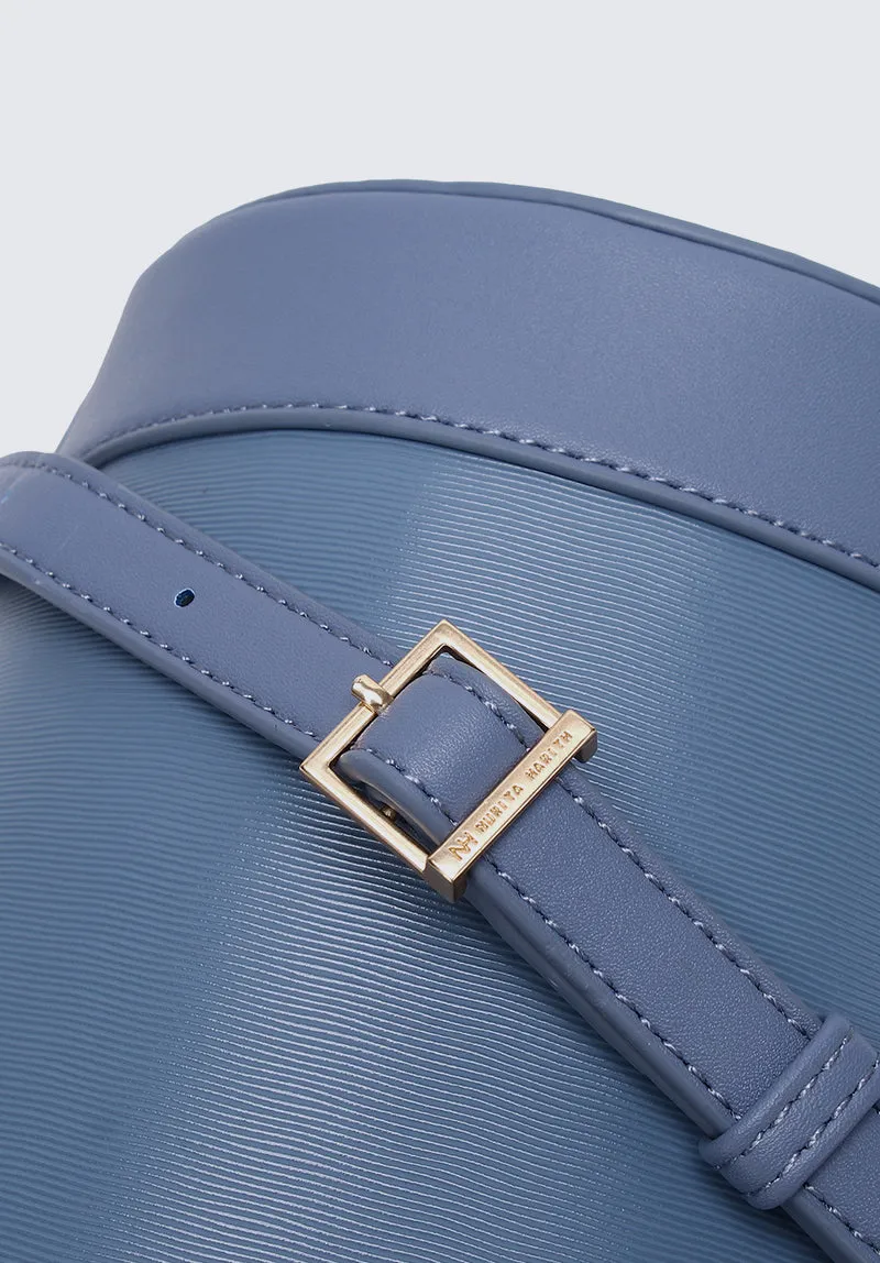 Nurita Harith Nyota Pouch Sling Bag (Steel Blue)