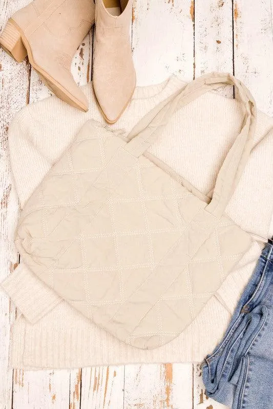 Oakly Quilted Tote