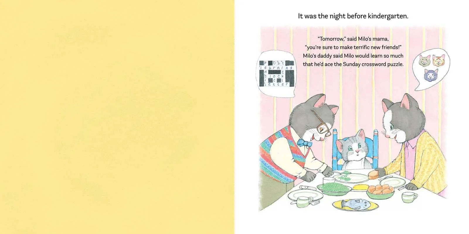 On the Night Before Kindergarten by Rosemary  Wells