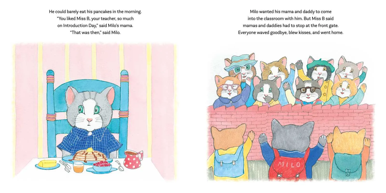 On the Night Before Kindergarten by Rosemary  Wells