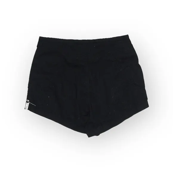 One Teaspoon ✌︎︎ High Waist Exposed Zip Front Lightweight Shorts ✌︎︎ Black XXS