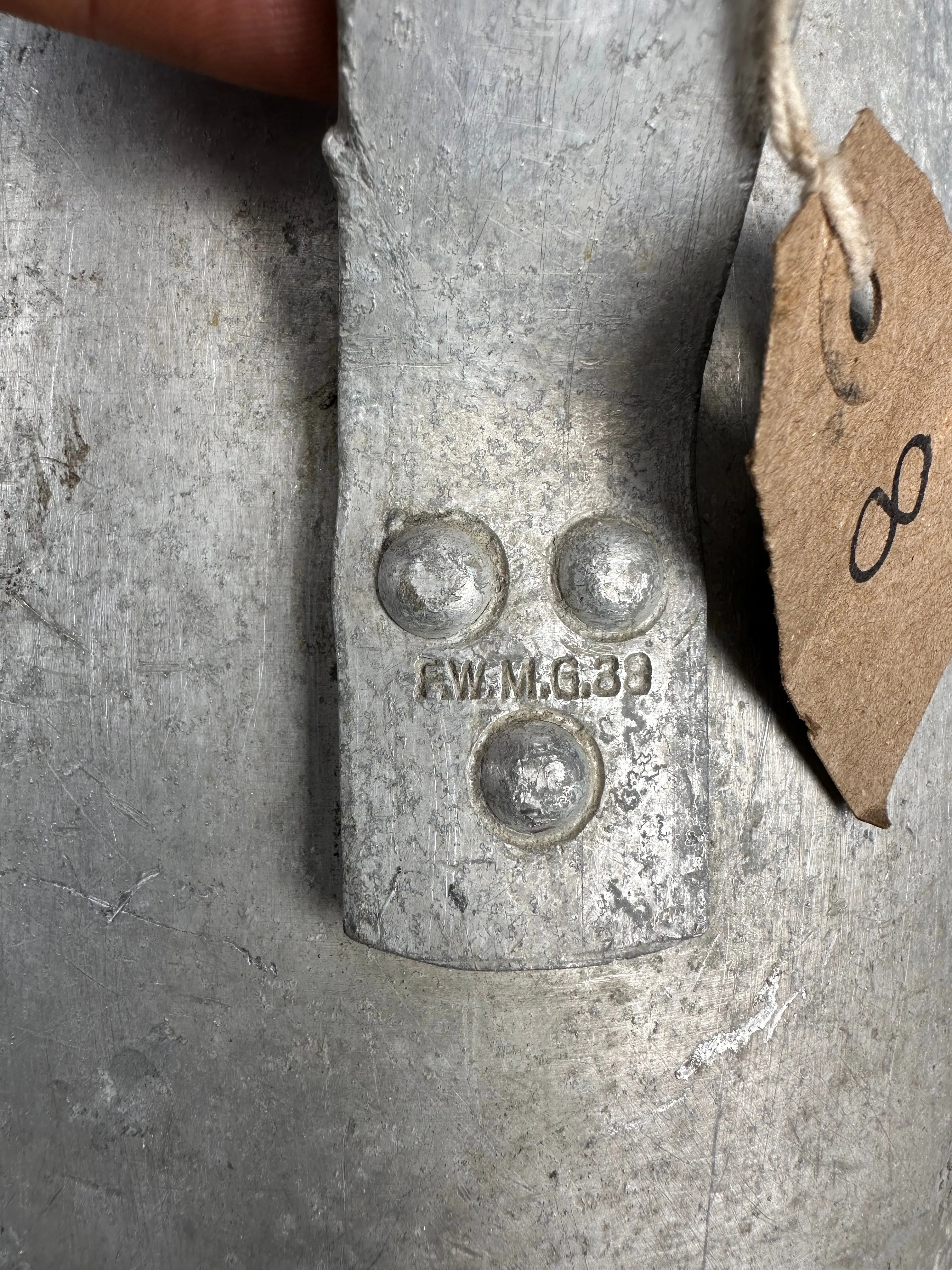 Original WW2 German Luftwaffe 1939 Alloy Jug