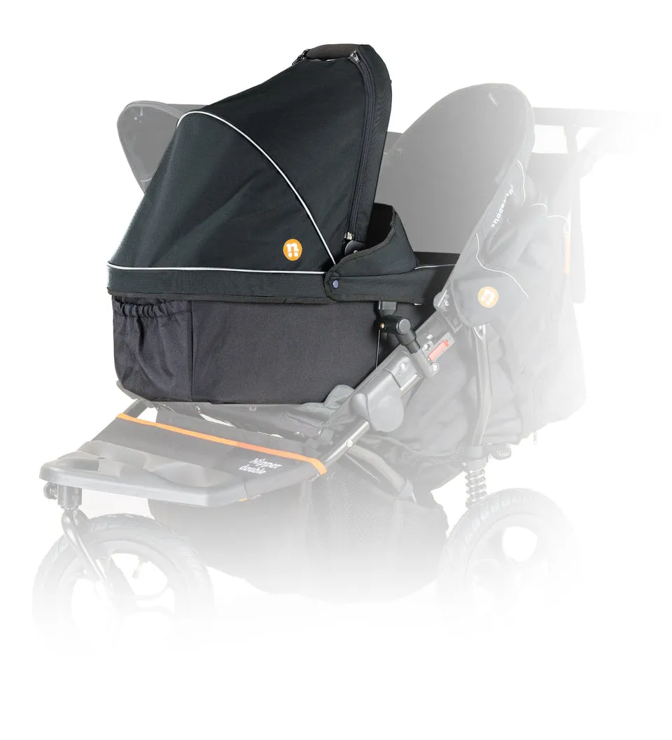 Out n About Nipper Double Carrycot - Summit Black