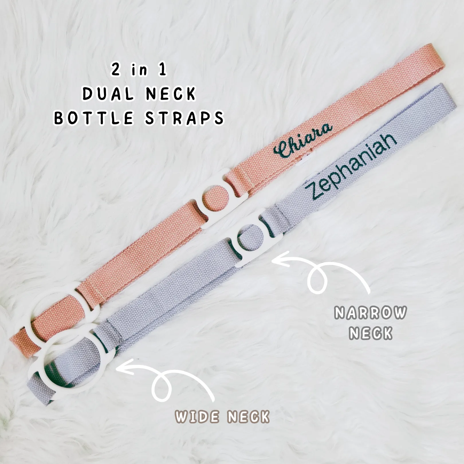 [PARTY PACK] 2 in 1 DUAL Neck Bottle Straps