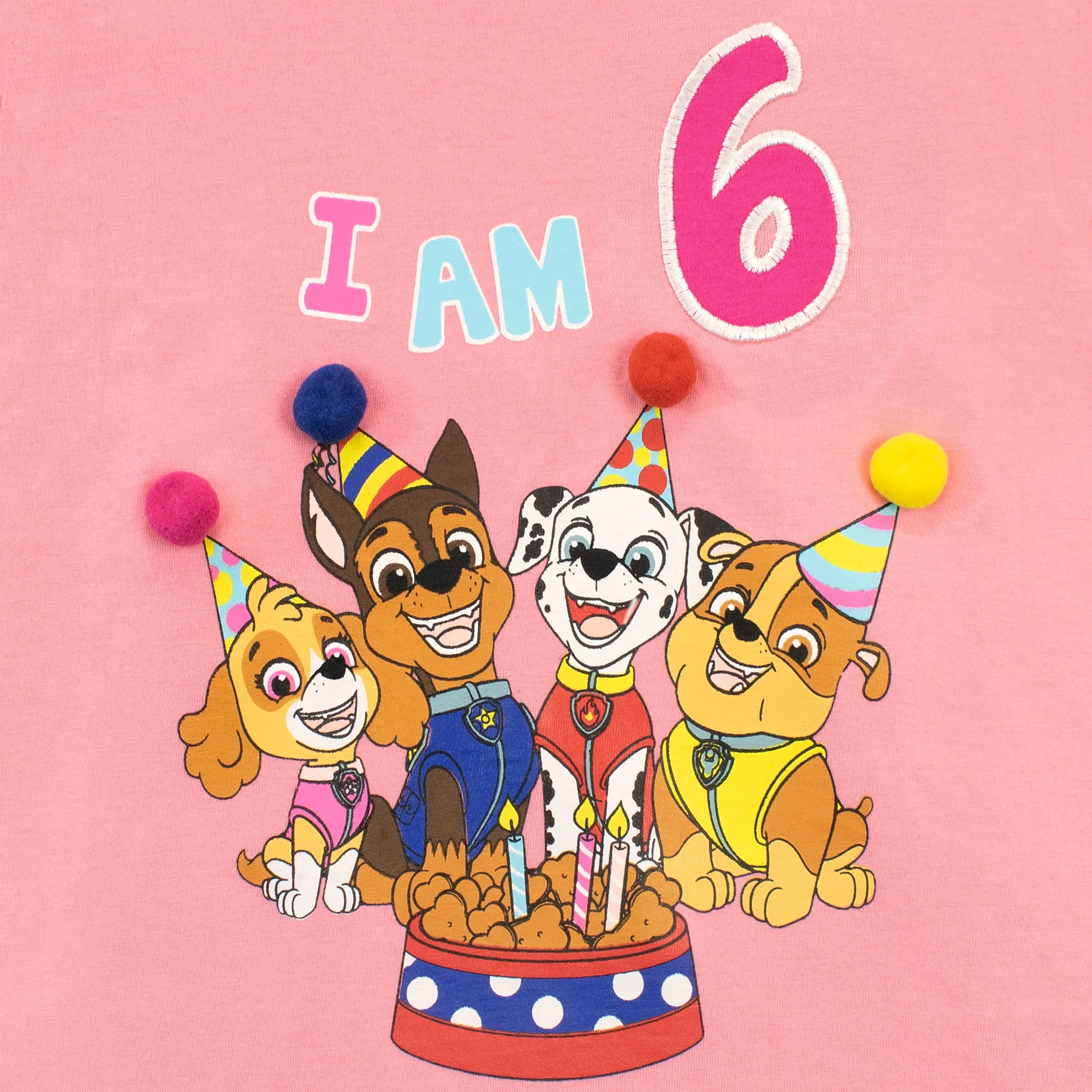Paw Patrol T-Shirt - I Am 6