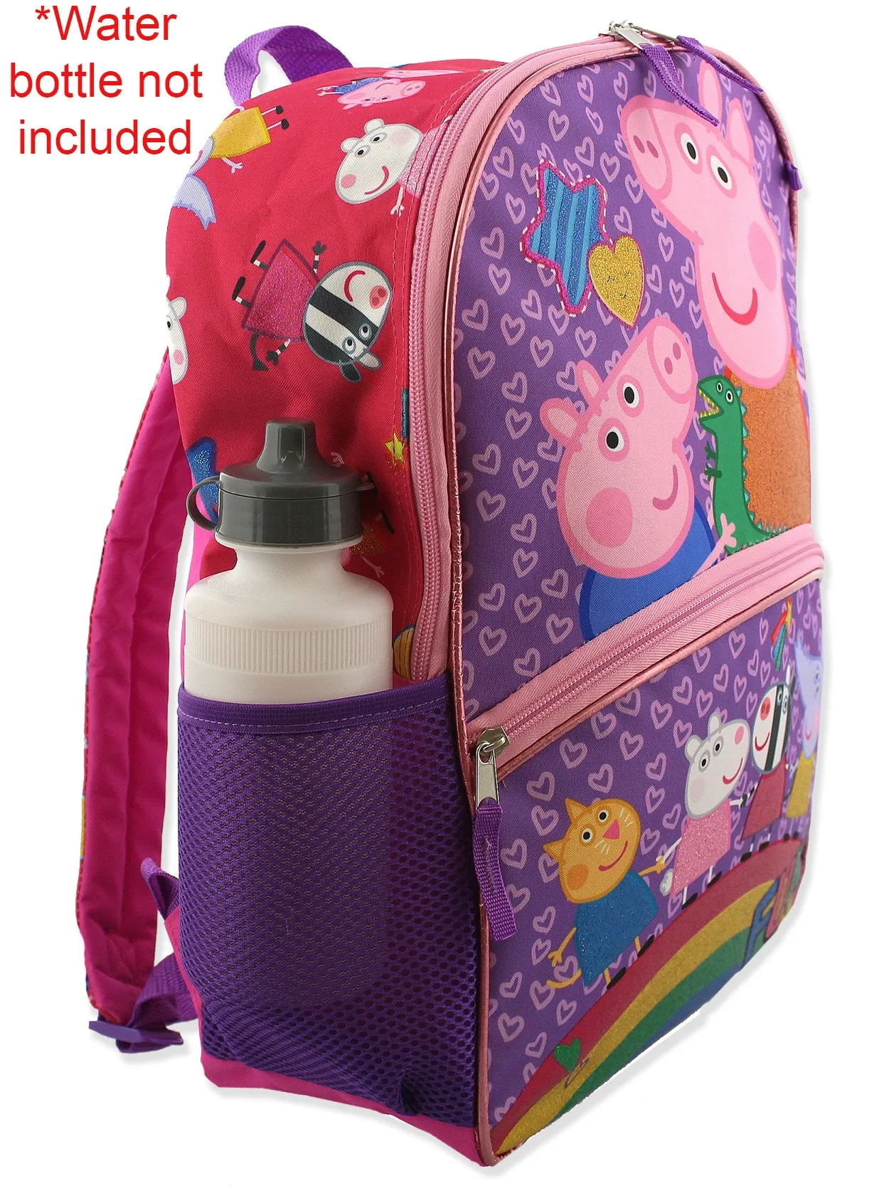 Peppa Pig 16" School Backpack Set