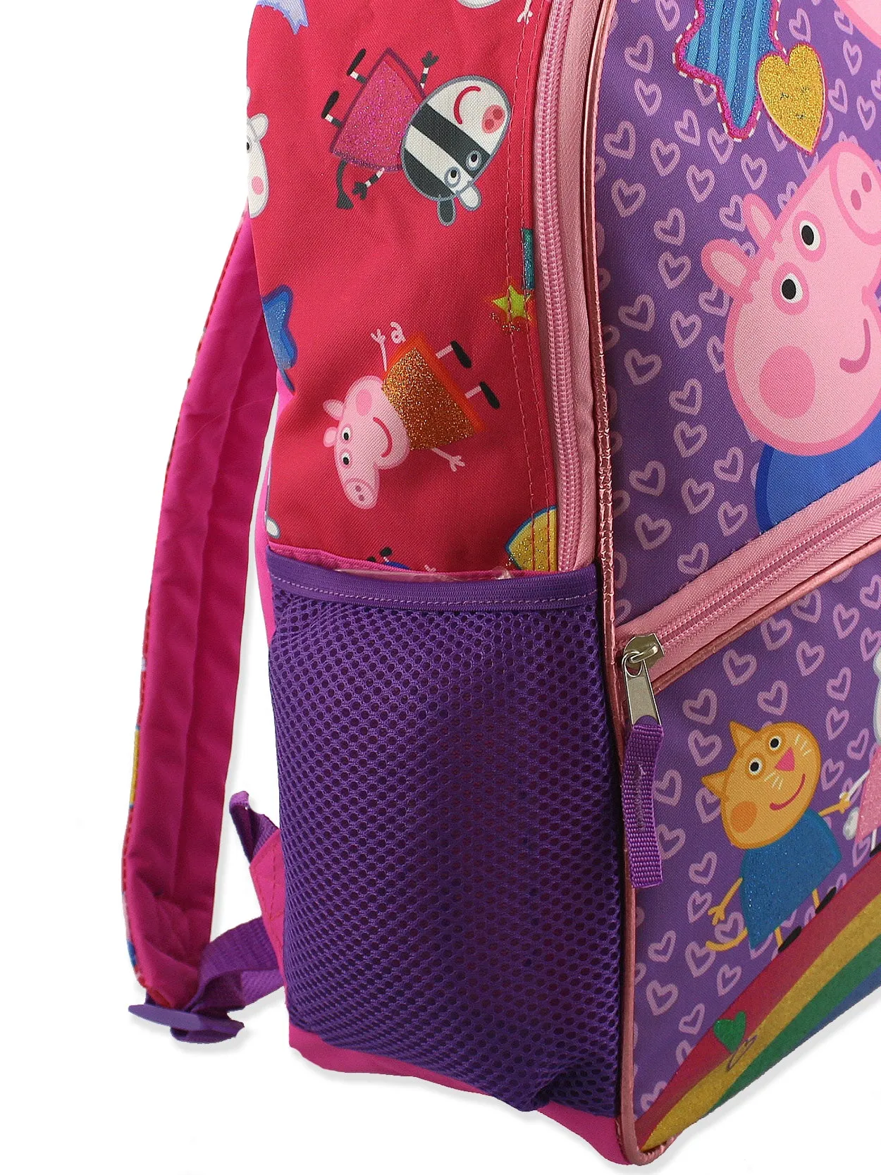 Peppa Pig 16" School Backpack Set