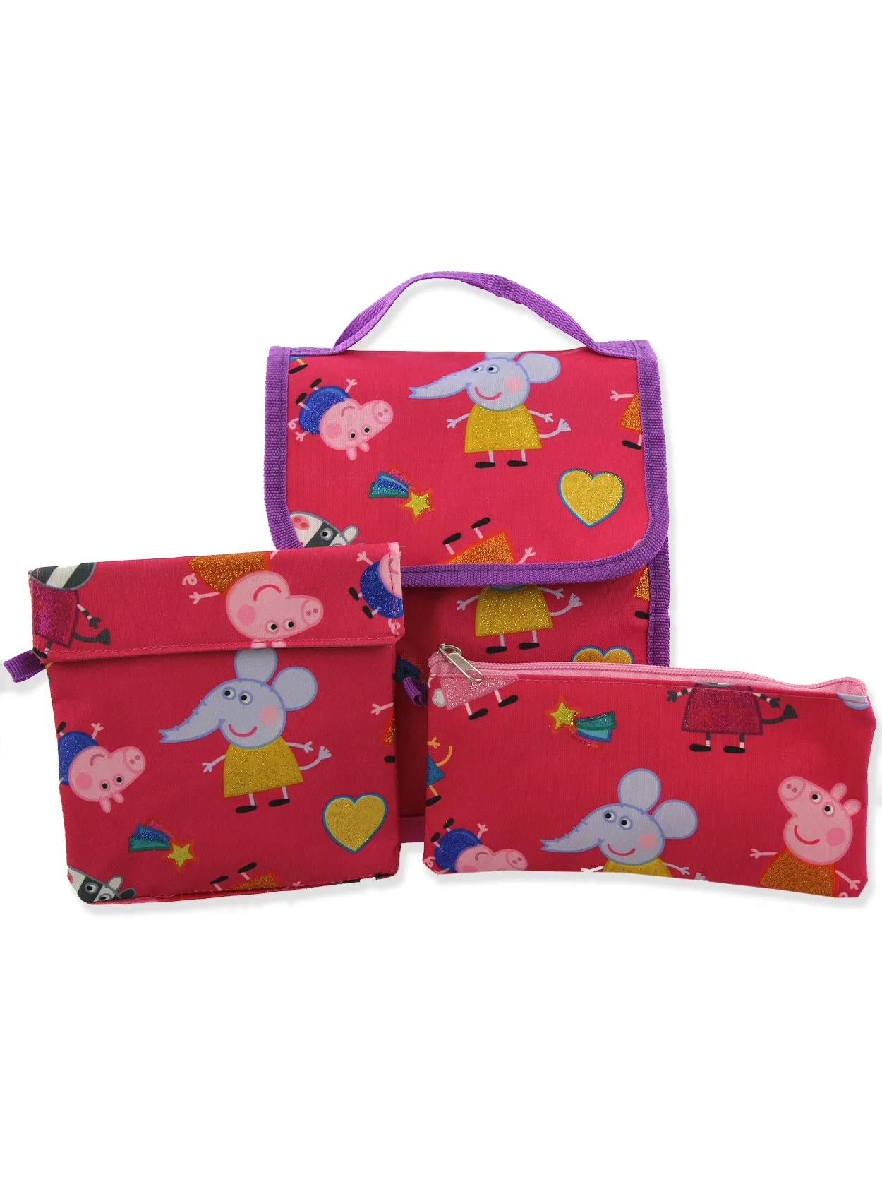 Peppa Pig 16" School Backpack Set