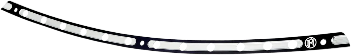 Performance Machine 0209-2015HST-CH Hole Shot Windscreen Trim - Chrome