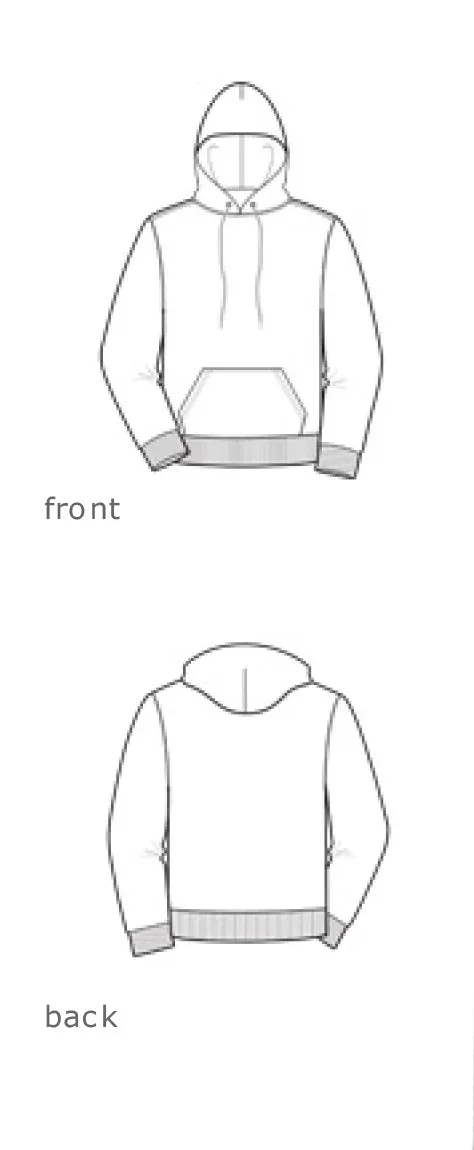 Phi Chi Theta Embroidered Hooded Pullover