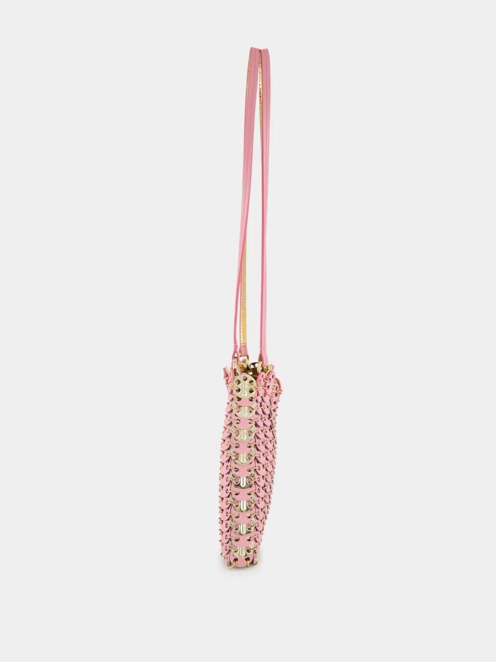 Pink and Gold 1969 Leather Flip Bag