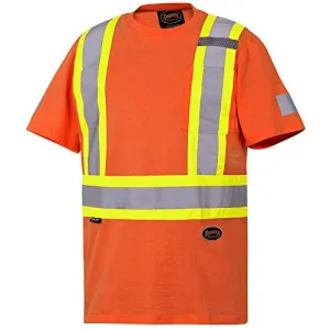Pioneer 100% Cotton High Visibility T-Shirt with Startech Reflective Tape