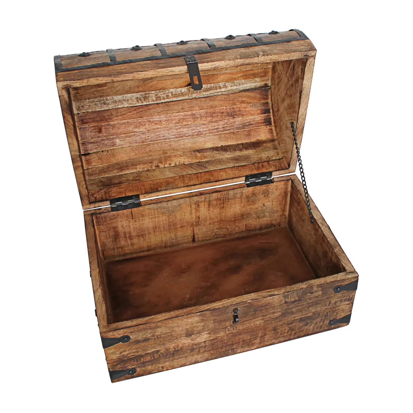 Pirate Treasure Chest with Lock and Skeleton Key - XX-Large