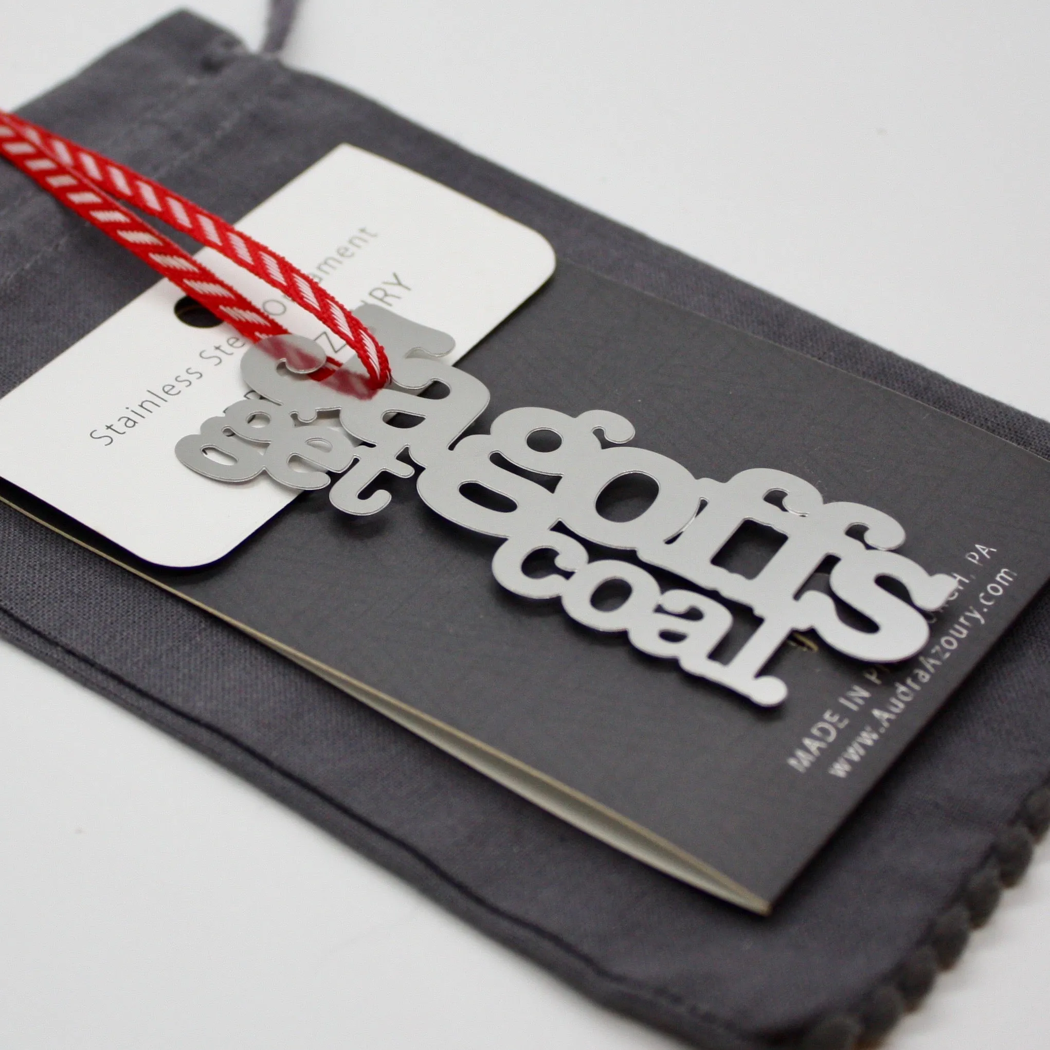 Pittsburghese Ornament | Jagoff's get coal