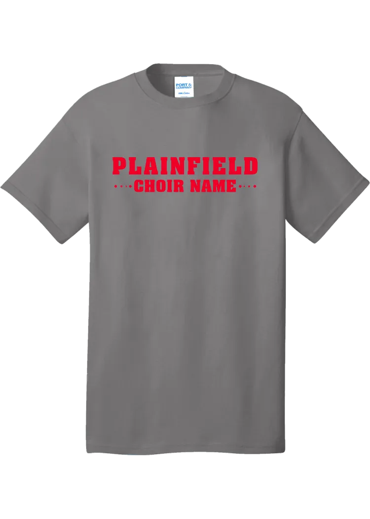 Plainfield High School Choir Name Design 2 T-shirt