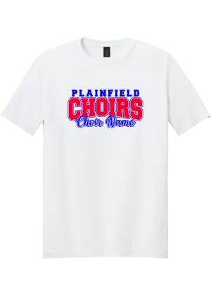 Plainfield High School Choirs Design 3 Choir Name T-shirt